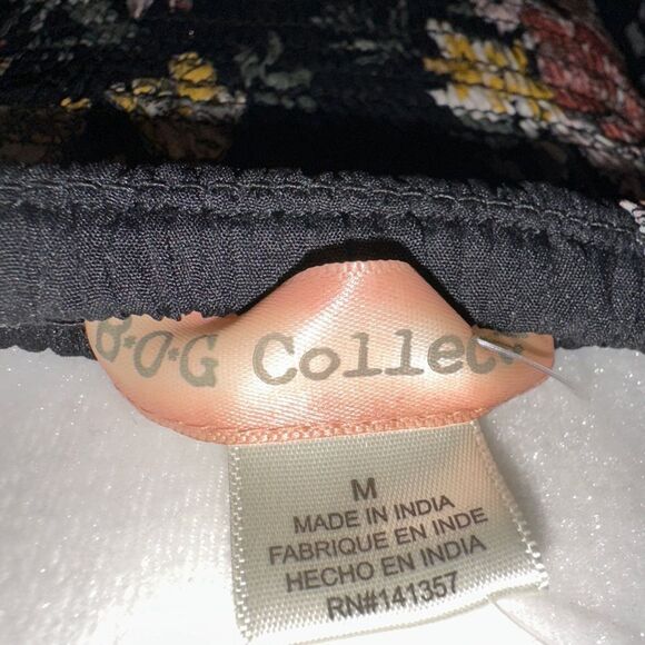 B-O-G COLLECTION Floral CamiCropTop NWT Size M - Picture 7 of 9